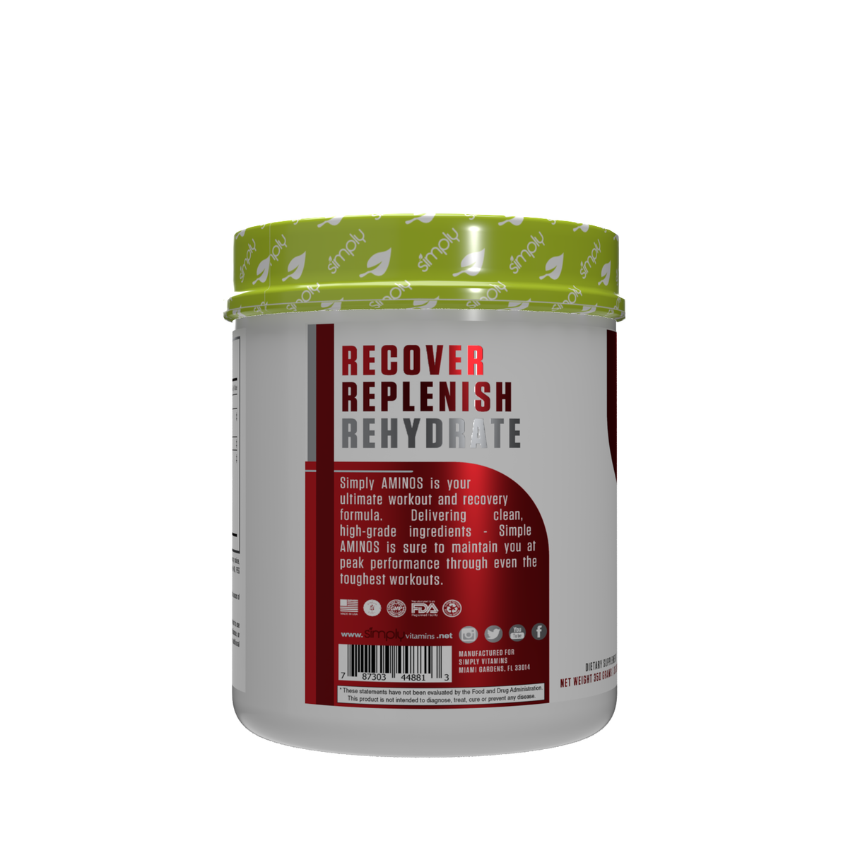 Aminos Complete Workout Formula Simply USA