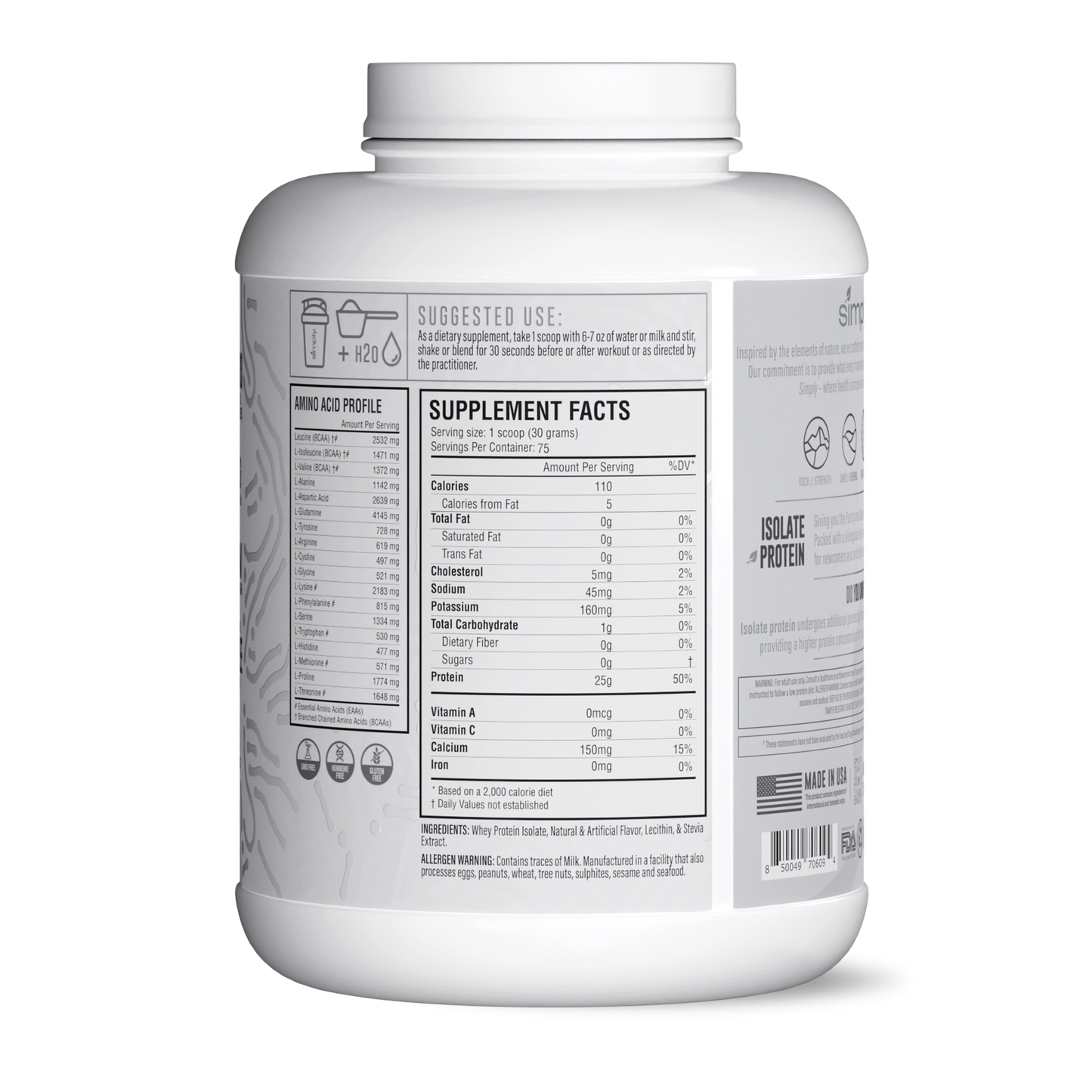 Simply Whey Isolate