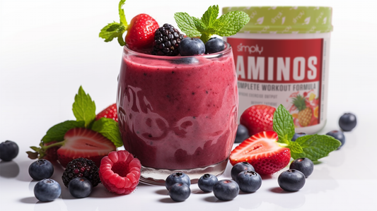 Simply Refreshing Amino Fruit Punch Slushie: The Perfect Post-Workout Treat