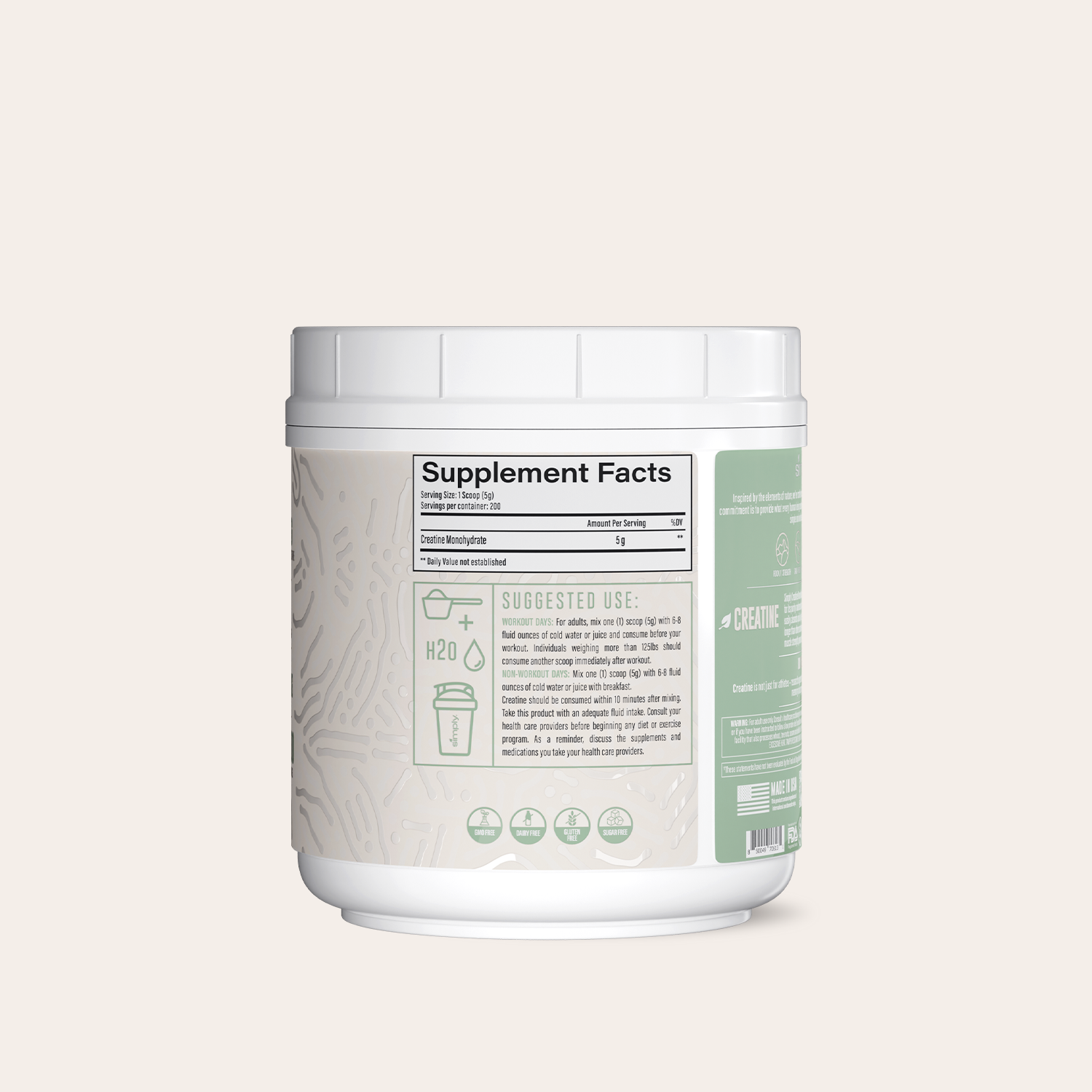 100% Creatine Monohydrate