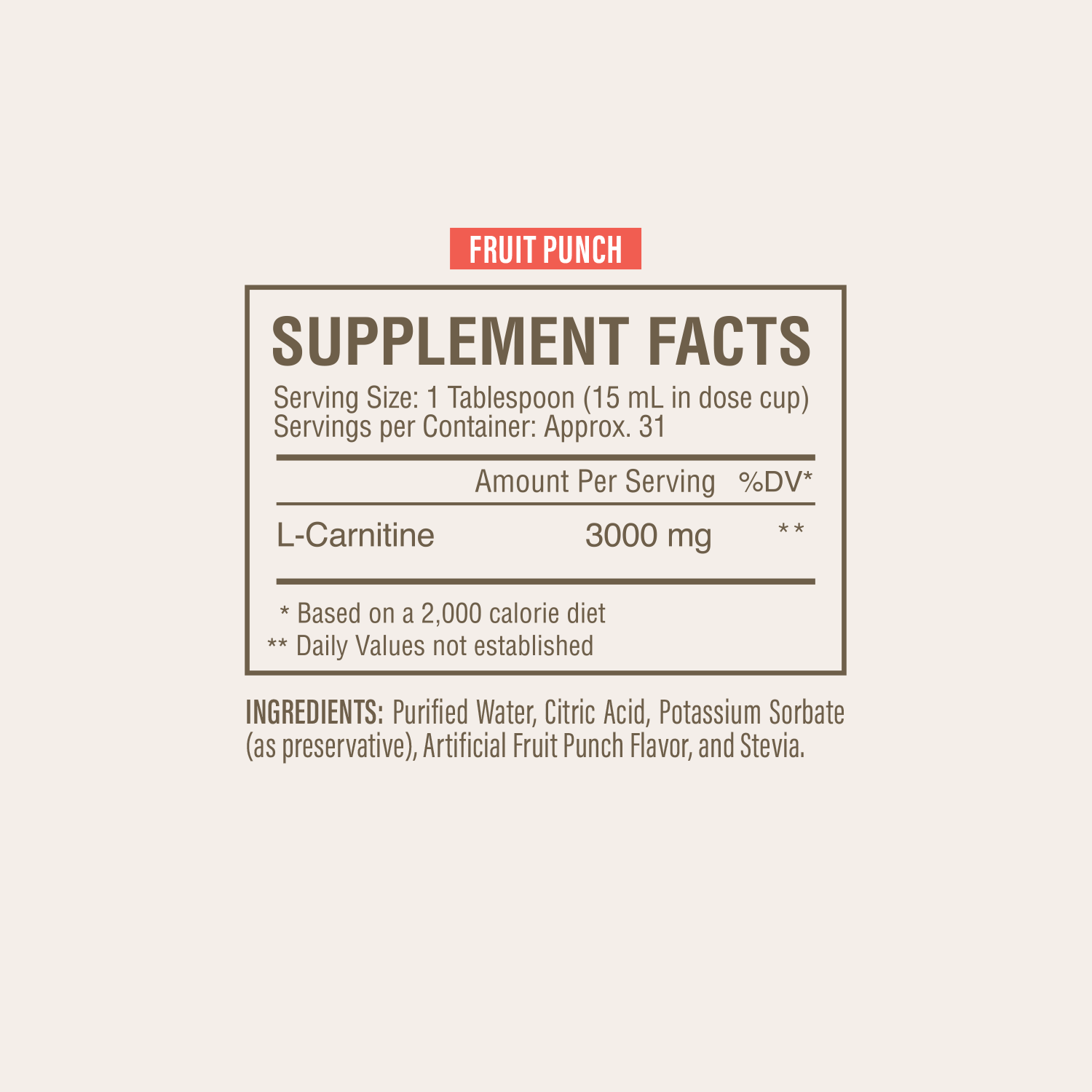 L-Carnitine 3000