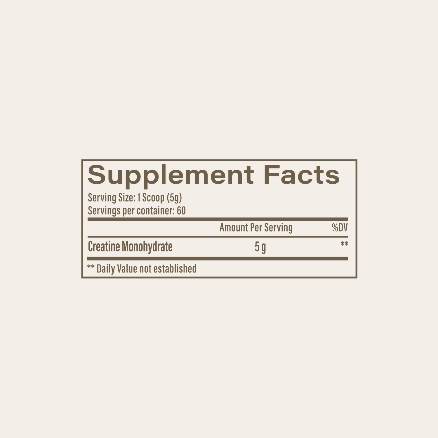 Creatine Monohydrate