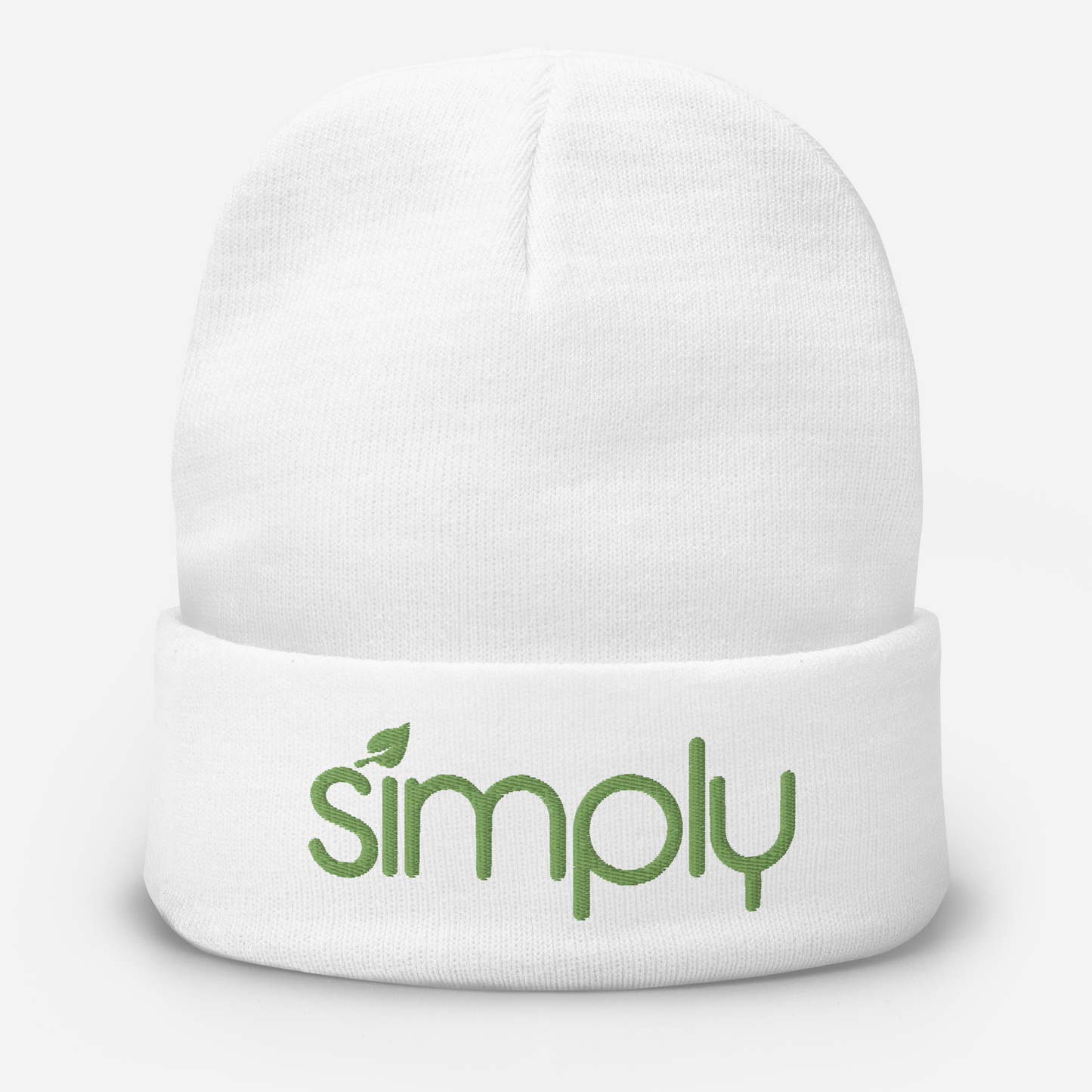 Simply Embroidered Beanie